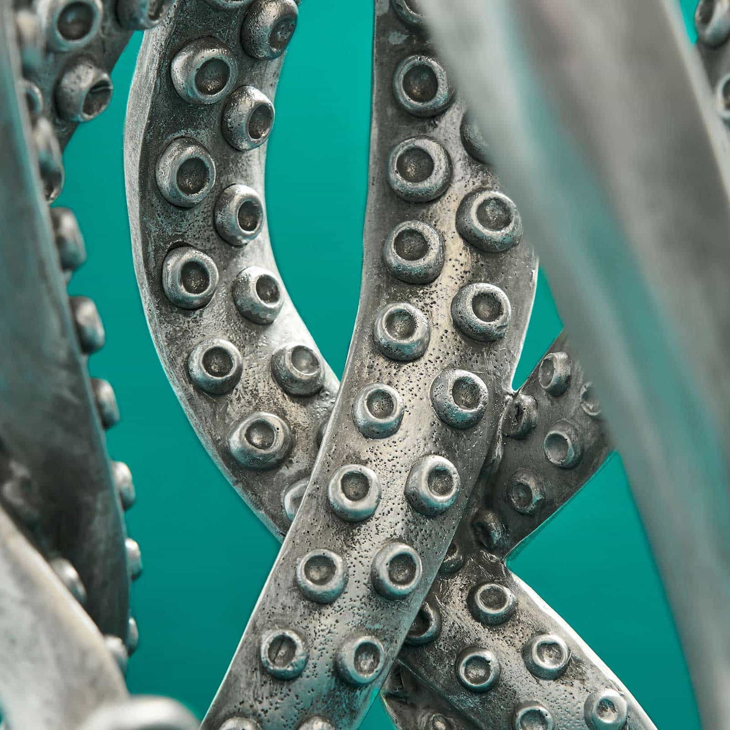 Silver Table Lamp Octopus Otto Octopus (54cm)