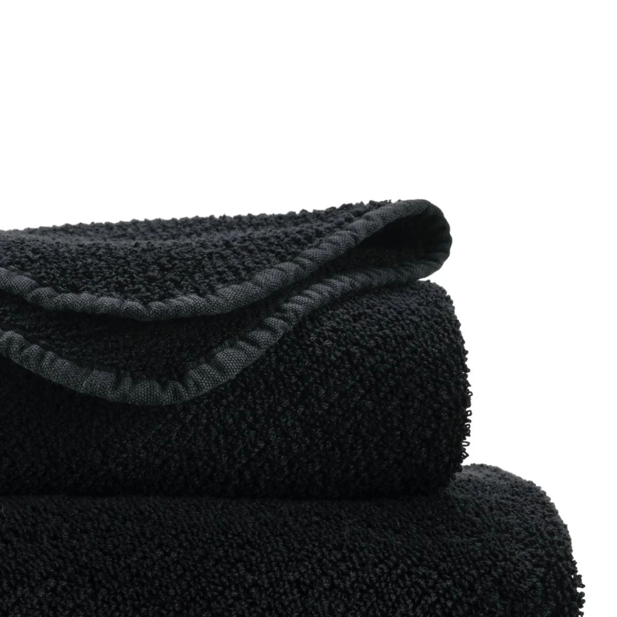 TWILL Abyss & Habidecor Soft Egyptian Cotton Towel | 990 Black