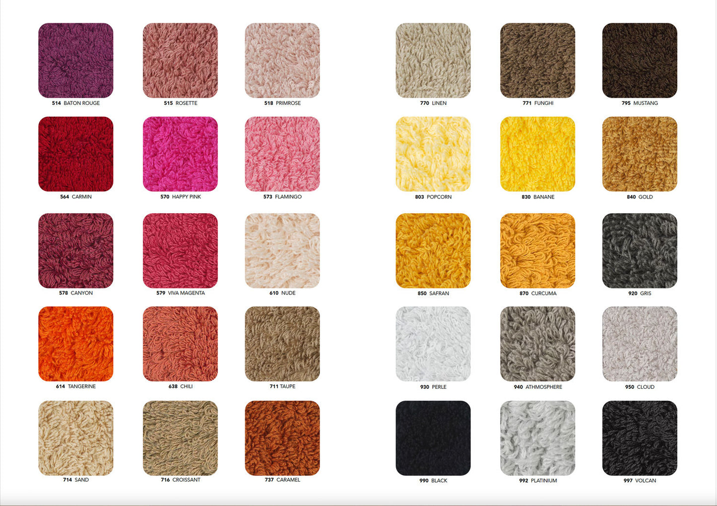 Super Pile Luxury Bath Towels by Abyss & Habidecor | 578 Canyon