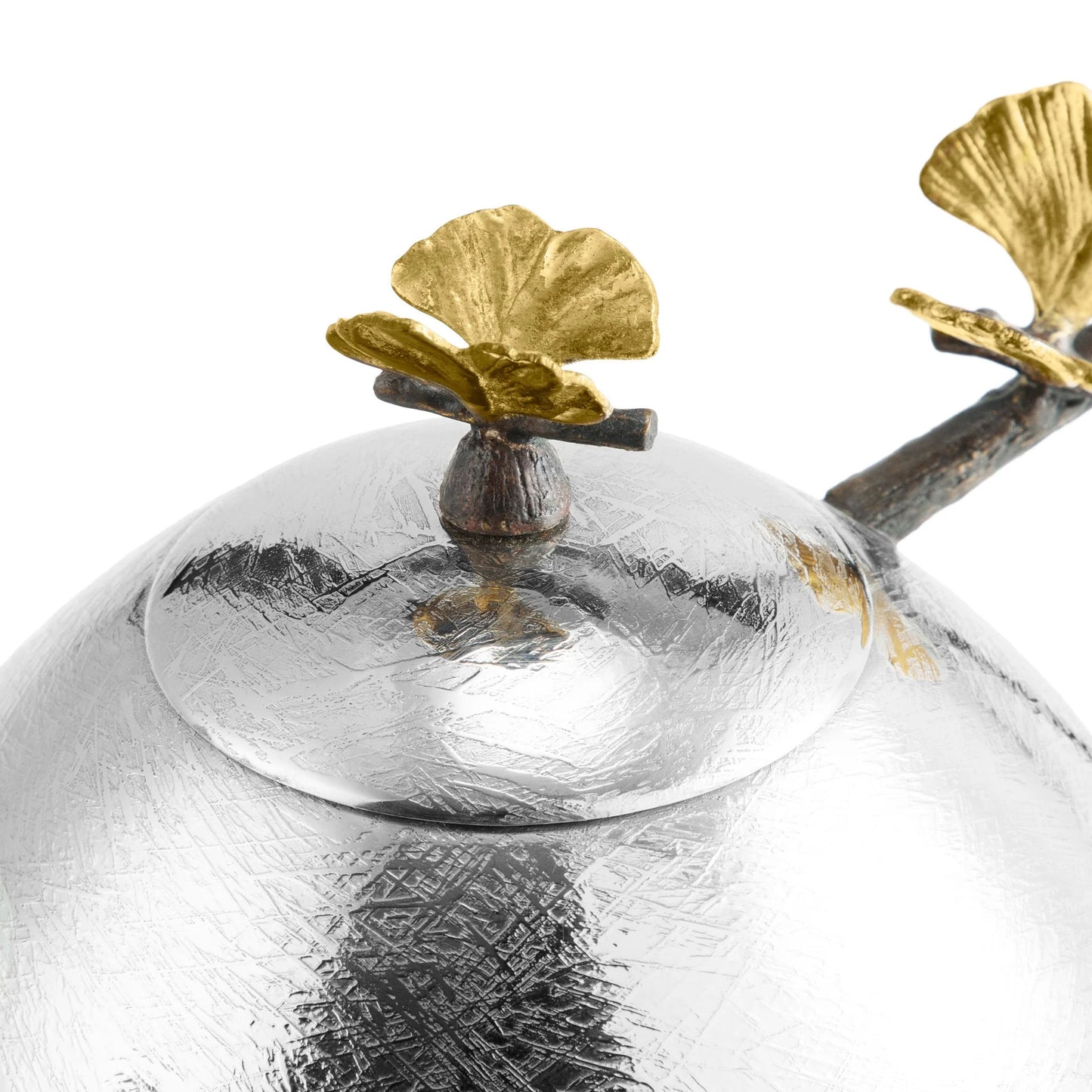 Butterfly Ginkgo Round Teapot by Michael Aram