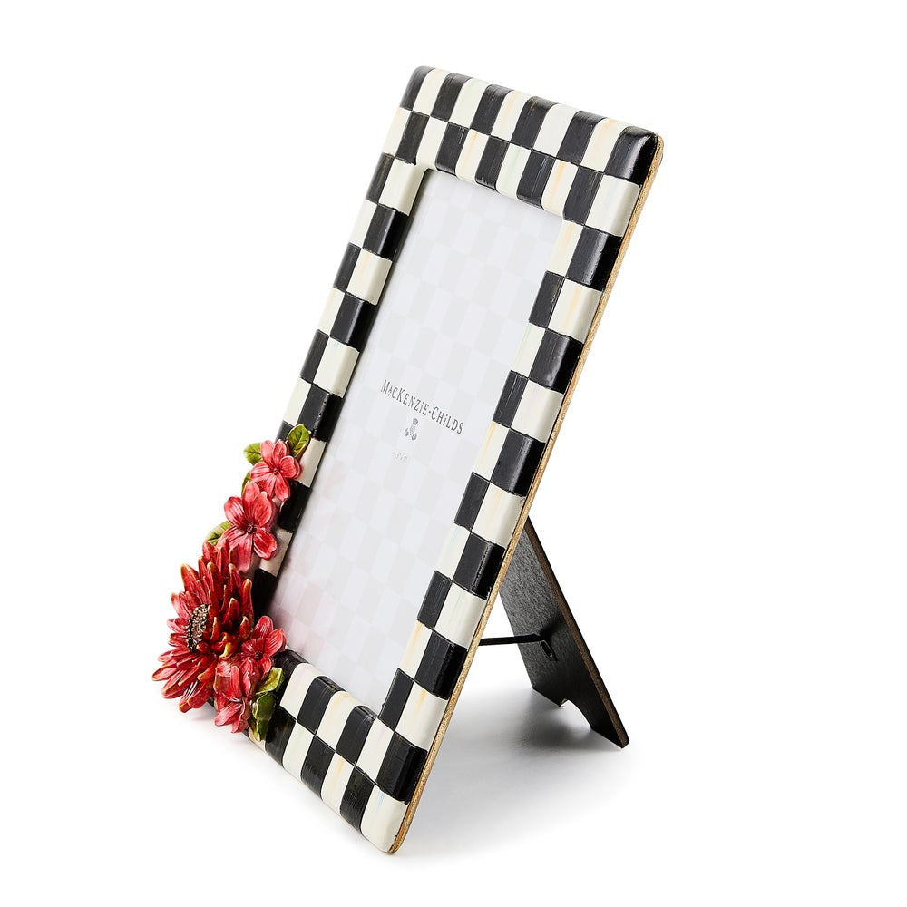 Courtly Check Floral 5" x 7" Frame by MacKenzie-Childs