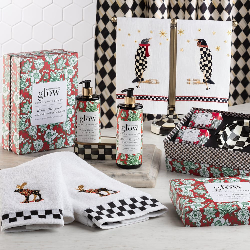 Courtly Check Guest Towel Holder by MacKenzie-Childs