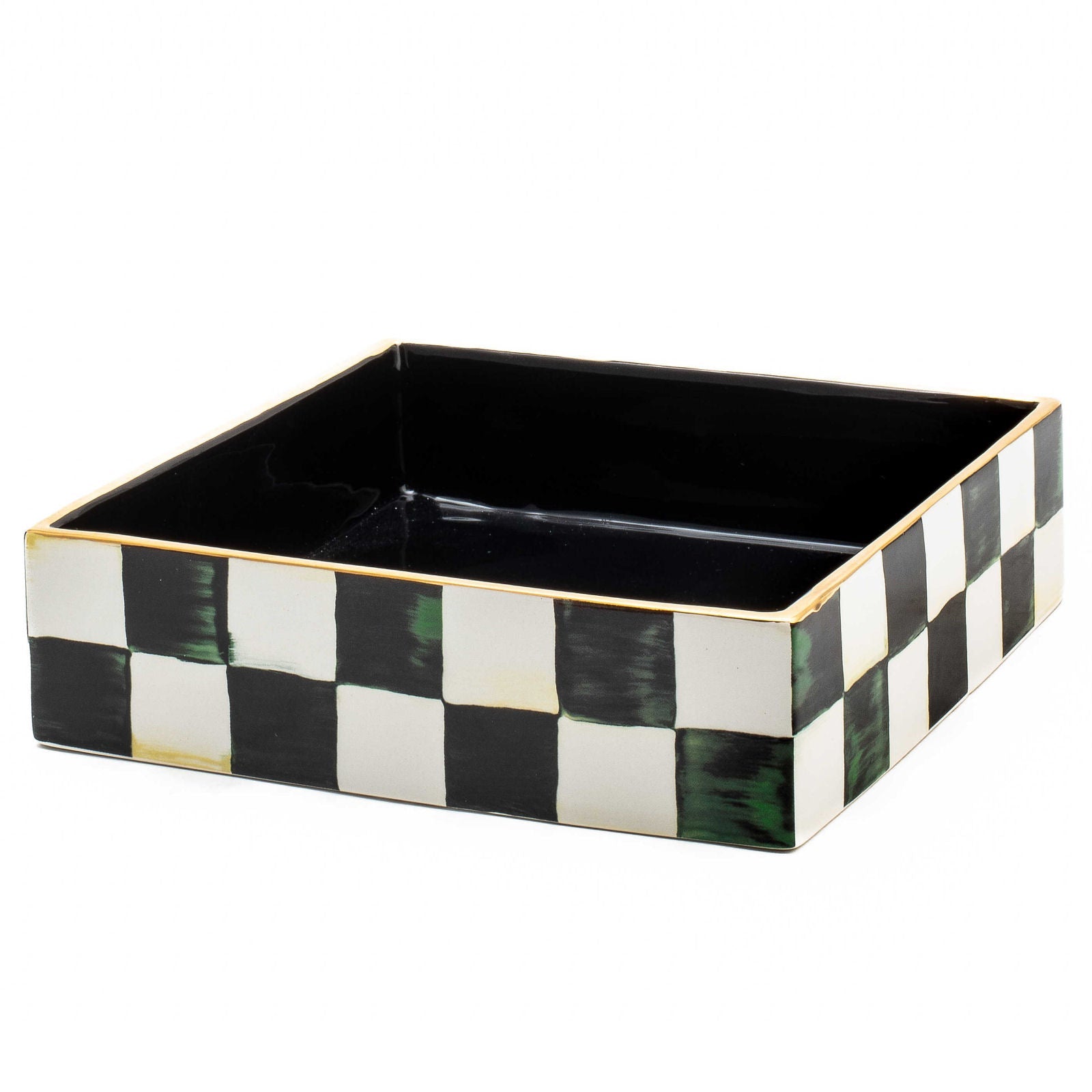 Courtly Check Luncheon Napkin Holder - |VESIMI Design| Luxury Bathrooms and Home Decor