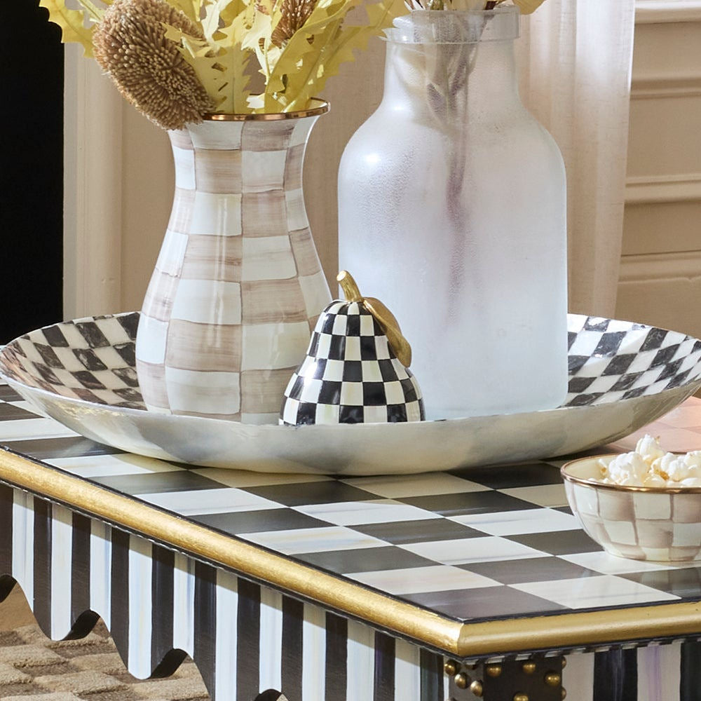 Courtly Check Pear Decor by MacKenzie-Childs
