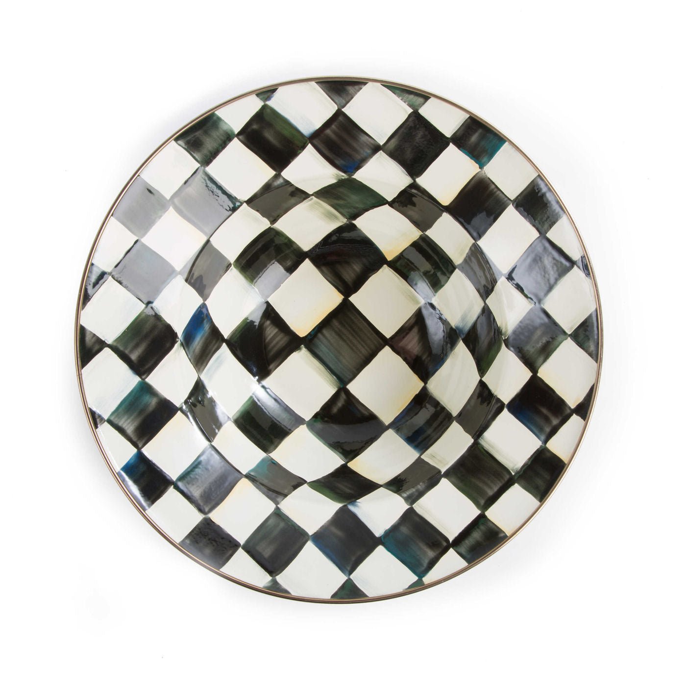 Courtly Check Serving Bowl - |VESIMI Design| Luxury Bathrooms and Home Decor