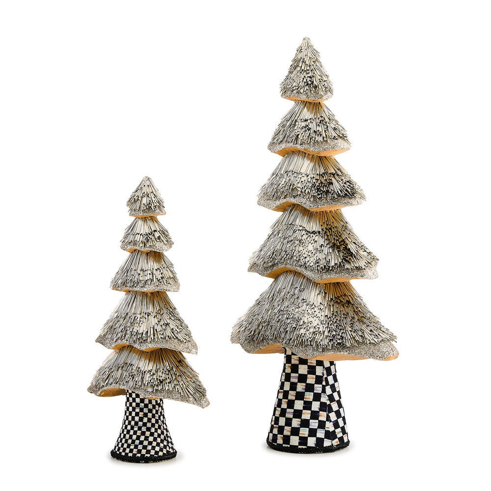 Courtly Noel Metallic Trees, Set of 2 by MacKenzie-Childs