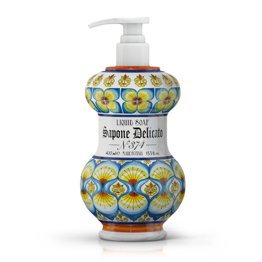 Delicate Hand & Face Soap 400 ml - N.° 374 Pavonis Gli Albarelli - |VESIMI Design| Luxury Bathrooms and Home Decor