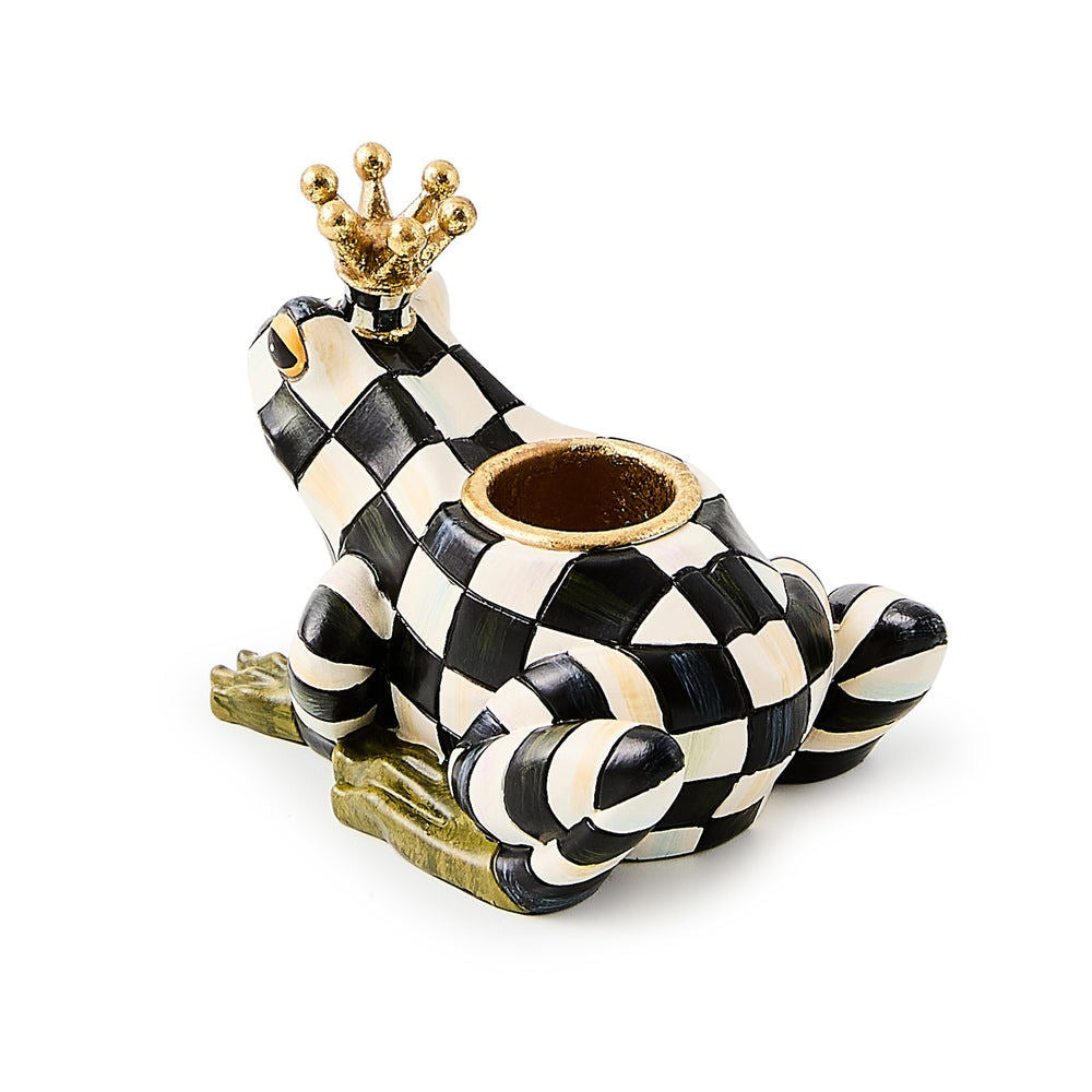 Frog Prince Candle Holder MacKenzie-Childs