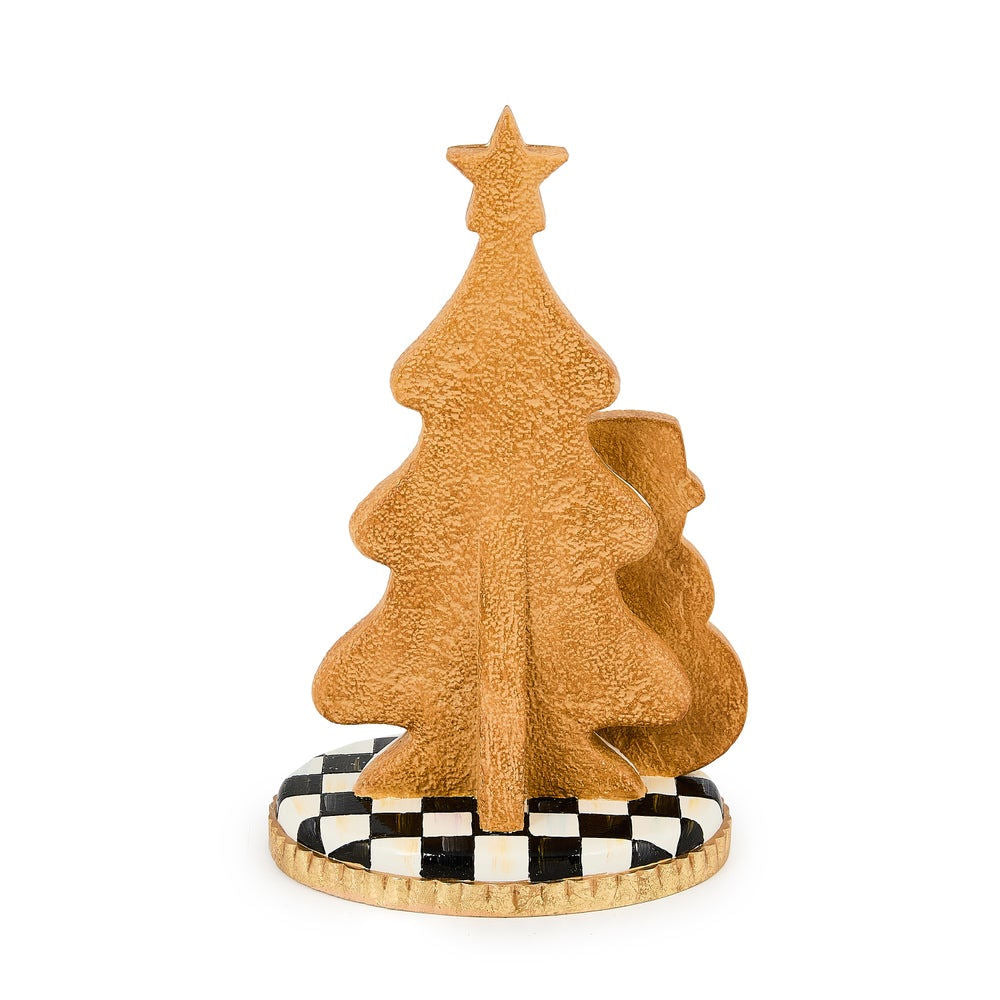 Gingerbread Small Snowman Tree by MacKenzie-Childs