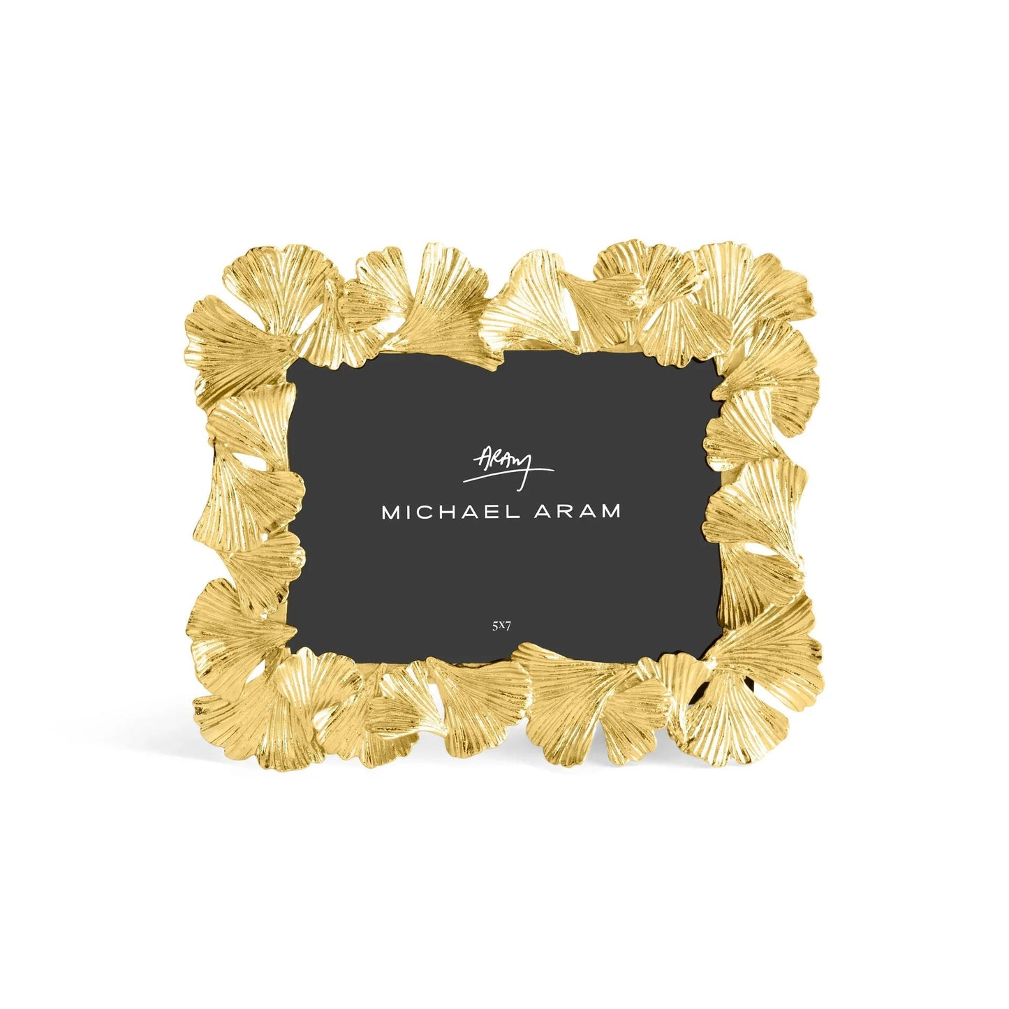 Golden Ginkgo Frame Photo by Michael Aram - |VESIMI Design| Luxury Bathrooms and Home Decor