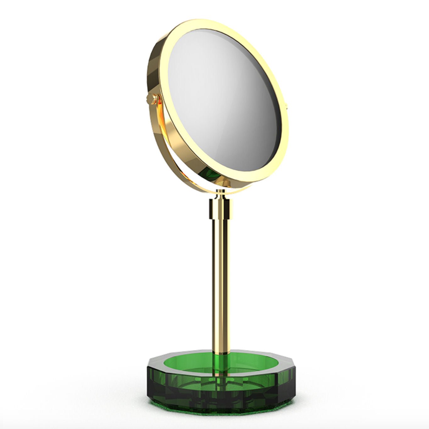 Kristall Collection Luxury Glass Mirror English Green / 5 Colors - |VESIMI Design|