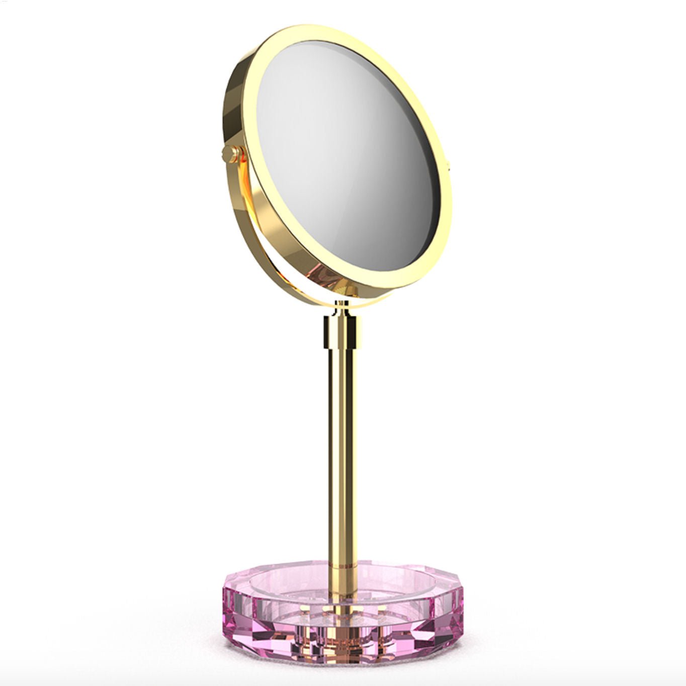 Kristall Collection Luxury Glass Mirror Pink / 5 Colors - |VESIMI Design|