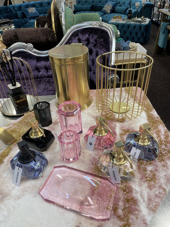 KRISTALL Collection Multi - Purpose Box Pink - |VESIMI Design|