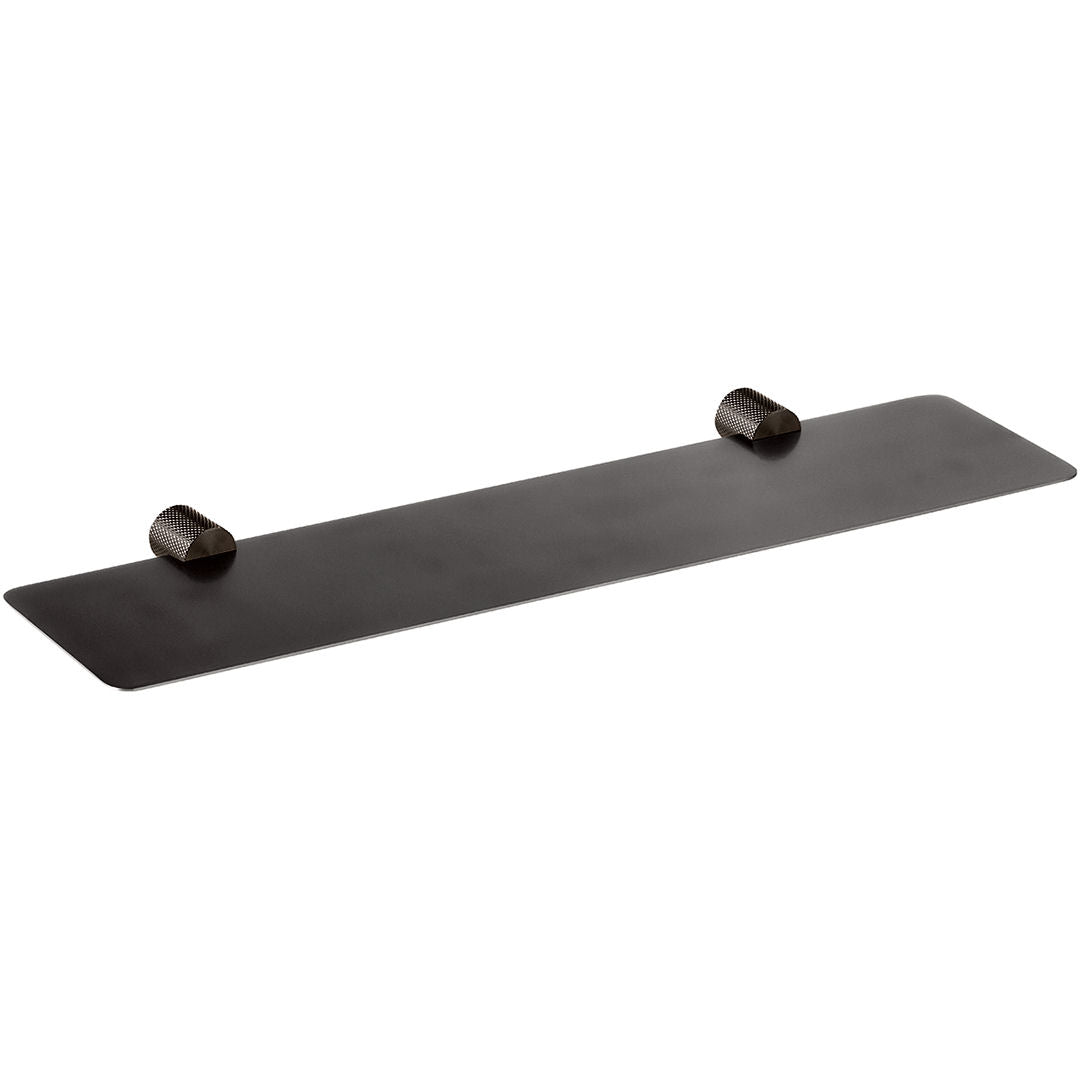 Dar Metal Wall-mounted Bathroom Shelf 45 cm | Gun Metal