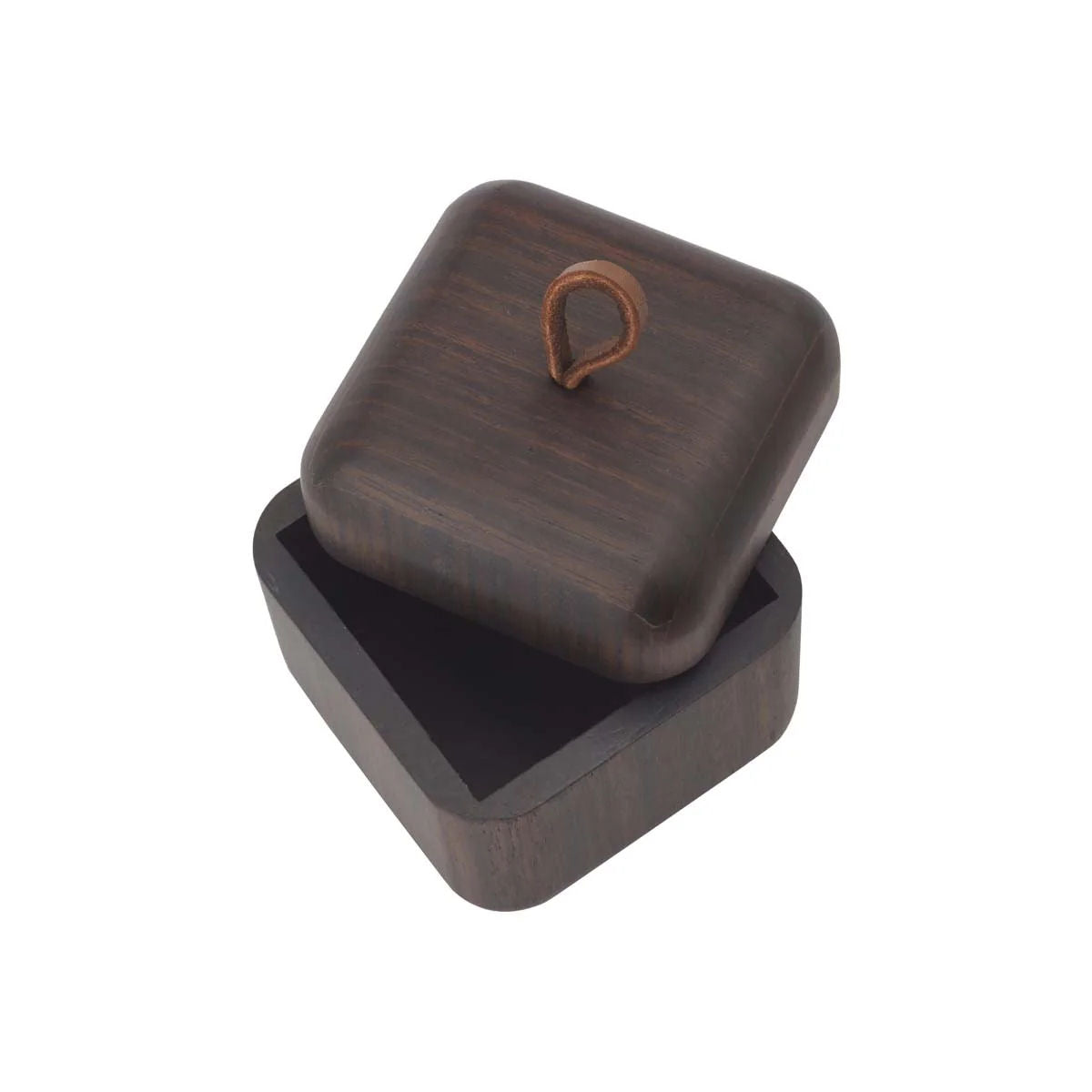 Ebony Wood Bathroom Accessories Beauty Box