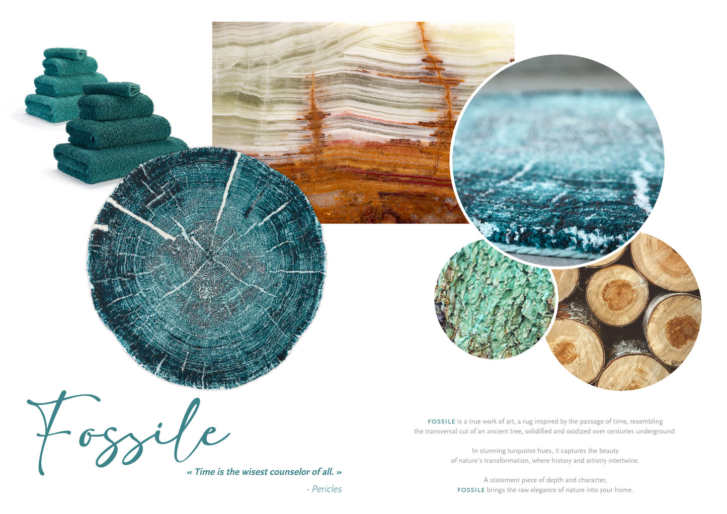 FOSSILE Abyss & Habidecor Egyptian Cotton Bathroom Rug