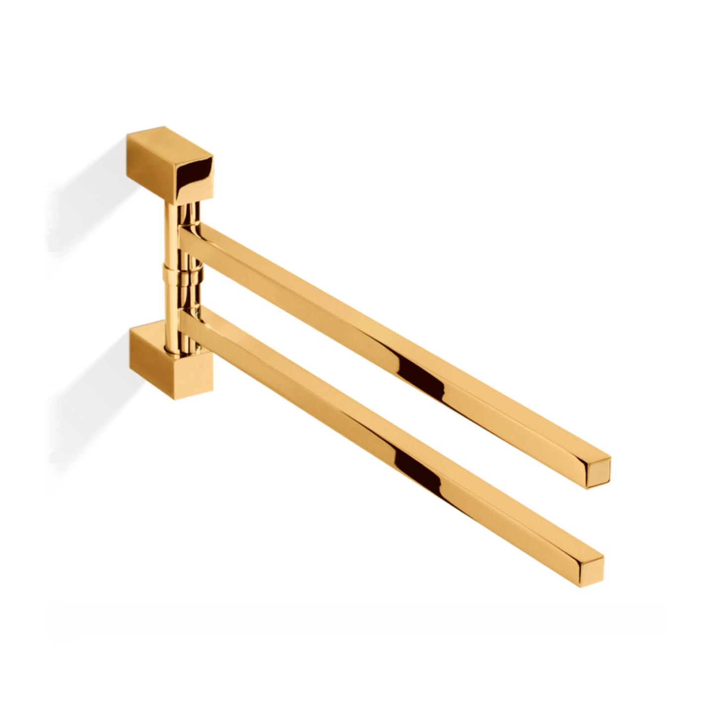 Luxury Gold Bathroom Rotatable Towel Rail - |VESIMI Design| Luxury Bathrooms and Home Decor