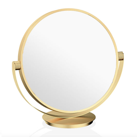 Luxury Matt Gold Table / Vanity Mirror by Decor Walther - |VESIMI Design| Luxury Bathrooms and Home Decor