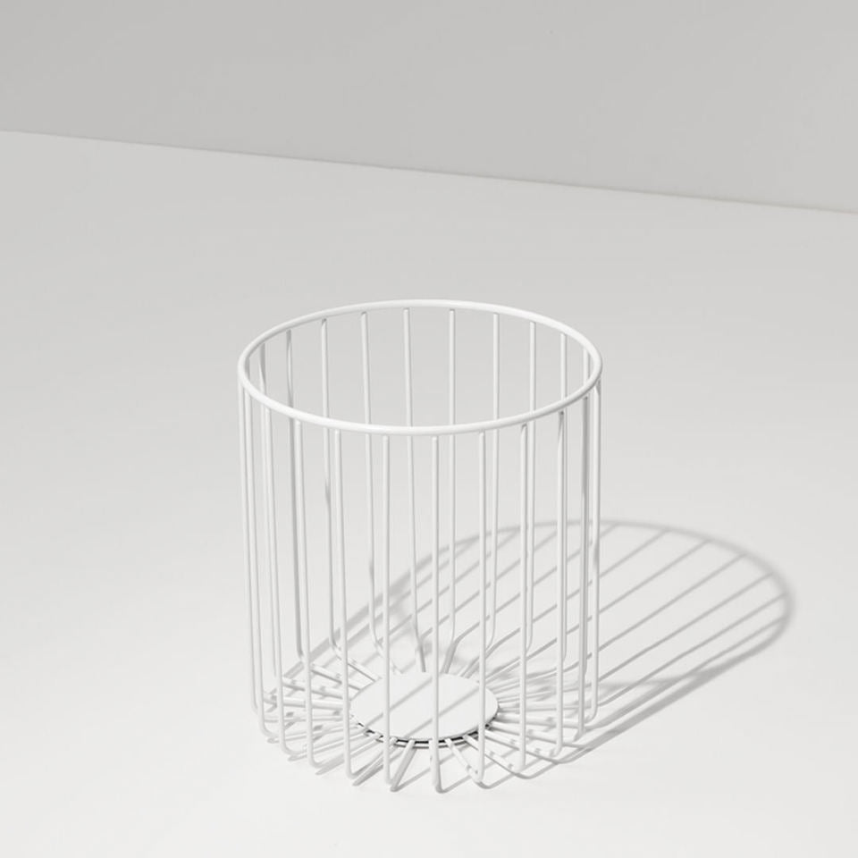 Luxury Paper / Towel bin Matt White - |VESIMI Design|