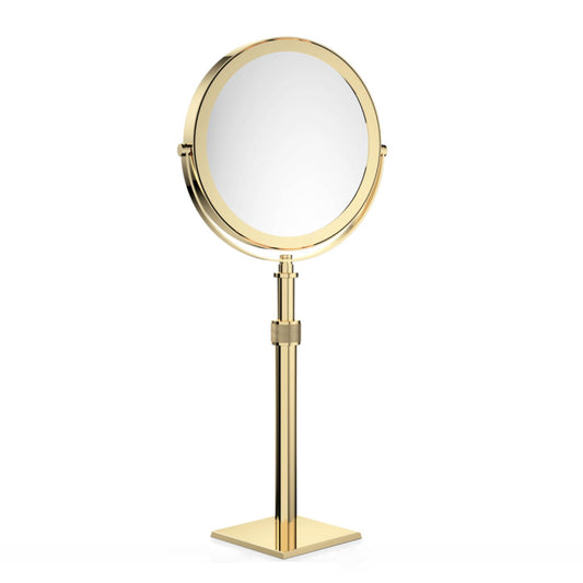 Luxury Shiny Gold 50cm Cosmetic Mirror by Decor Walther - |VESIMI Design| Luxury Bathrooms and Home Decor
