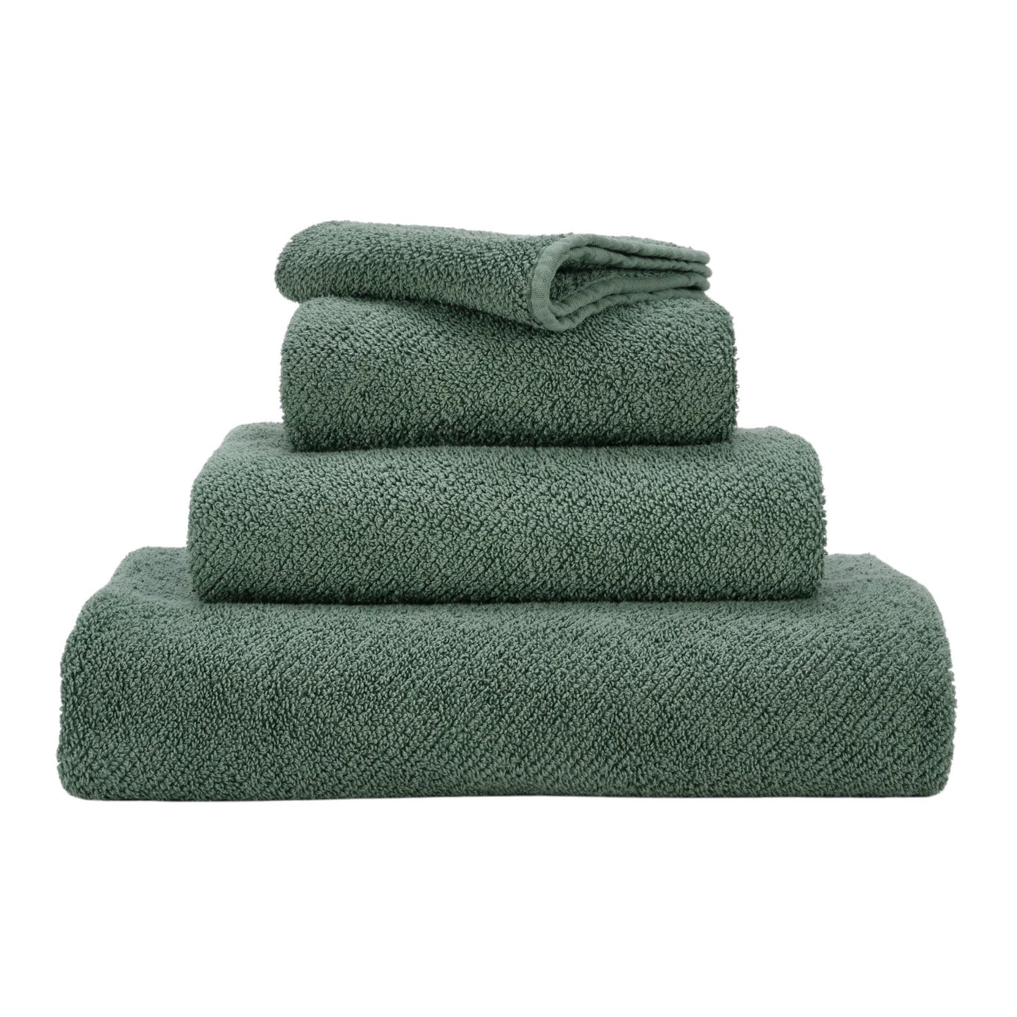 TWILL Luxury Green Soft Egyptian Cotton Towels | 280 Evergreen