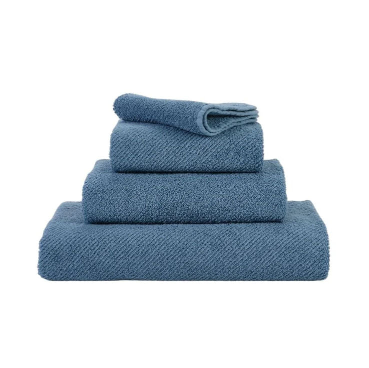 TWILL Luxury Blue Soft Egyptian Cotton Towels | 306 Blue Stone