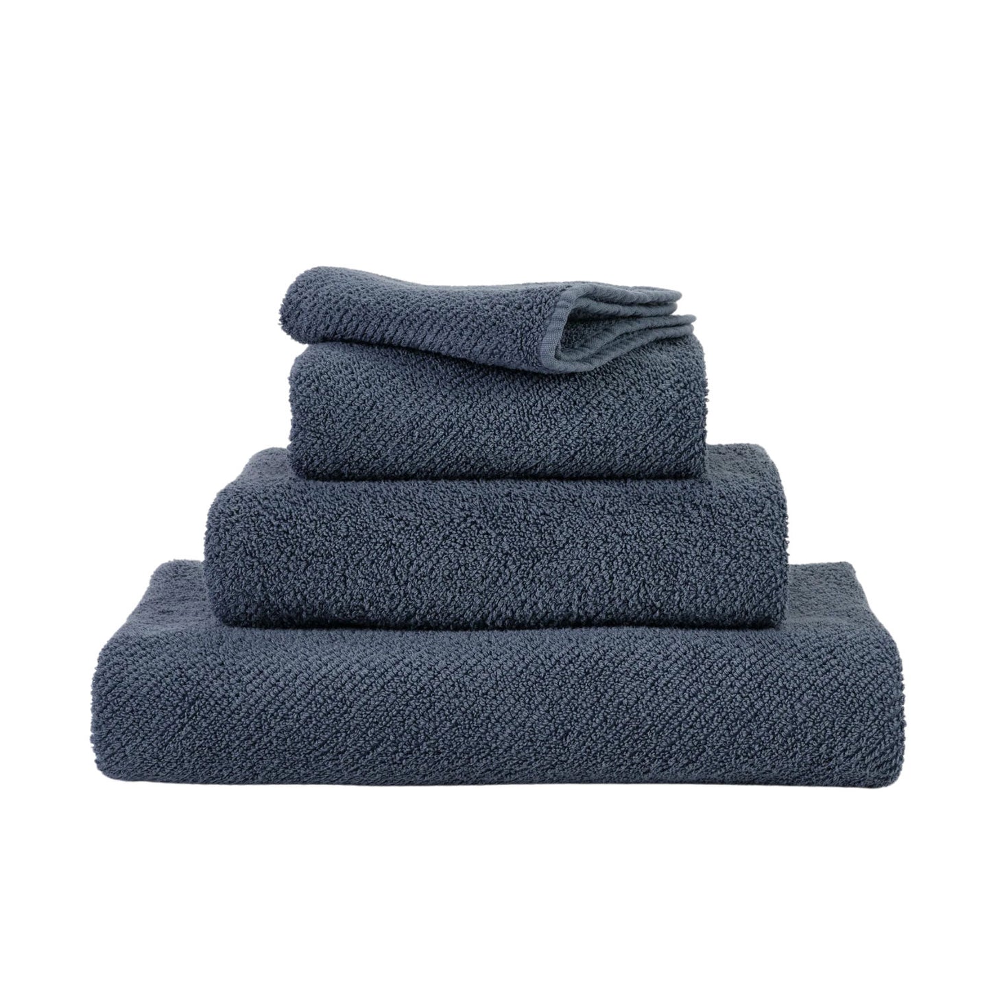 TWILL Luxury Blue Soft Egyptian Cotton Towels | 307 Denim