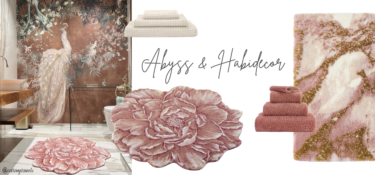 Abyss Habidecor luxury rugs and towels from Egyptian cotton