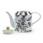 MacKenzie-Childs Butterfly Toile Teapot - |VESIMI Design| Luxury Bathrooms and Home Decor