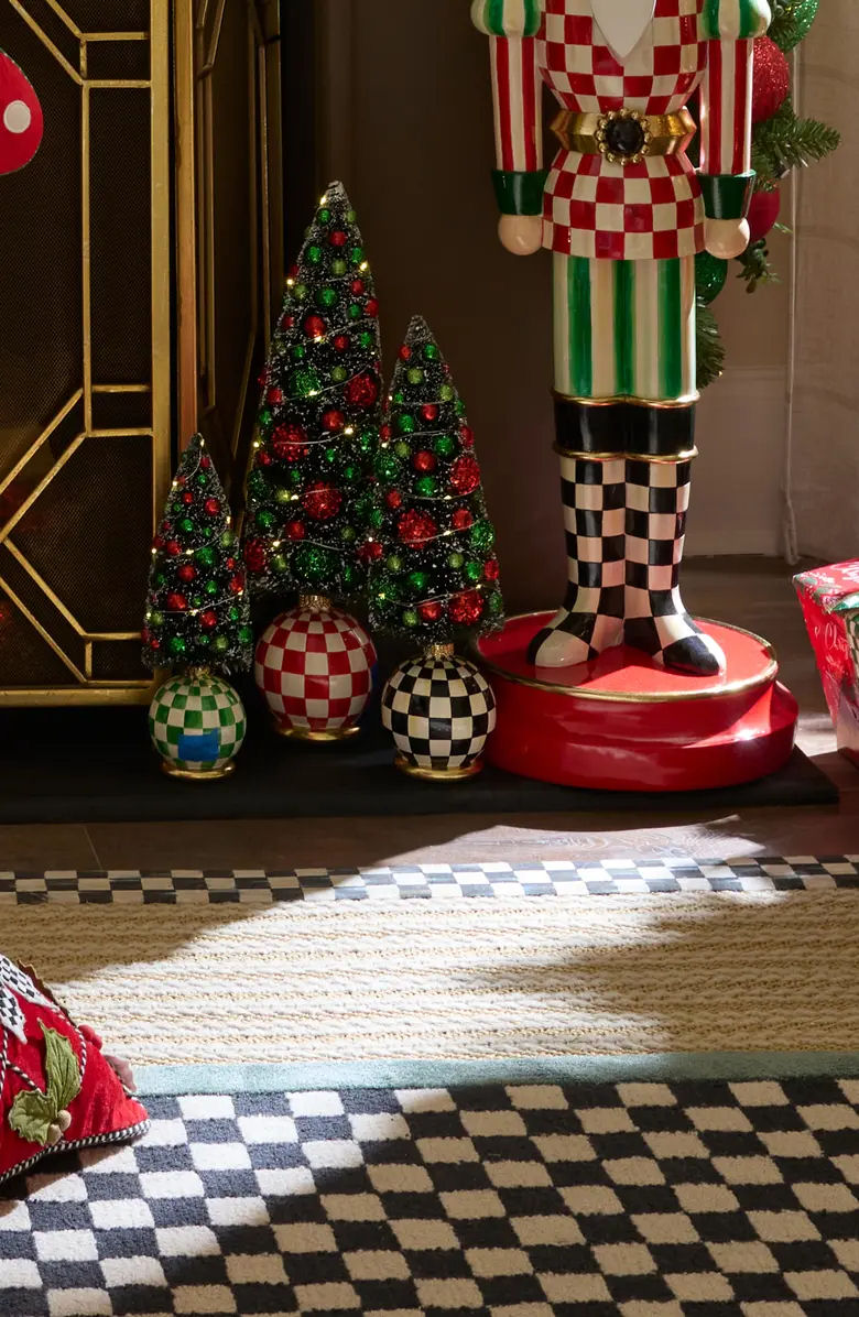 Mackenzie-Child’s – Check it Out Illuminated Medium Bottle Brush Tree