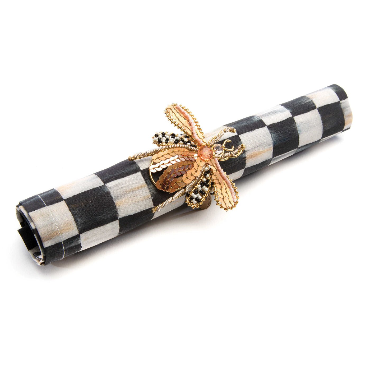 MacKenzie-Childs Courtly Check Cotton Napkin - |VESIMI Design| Luxury Bathrooms and Home Decor