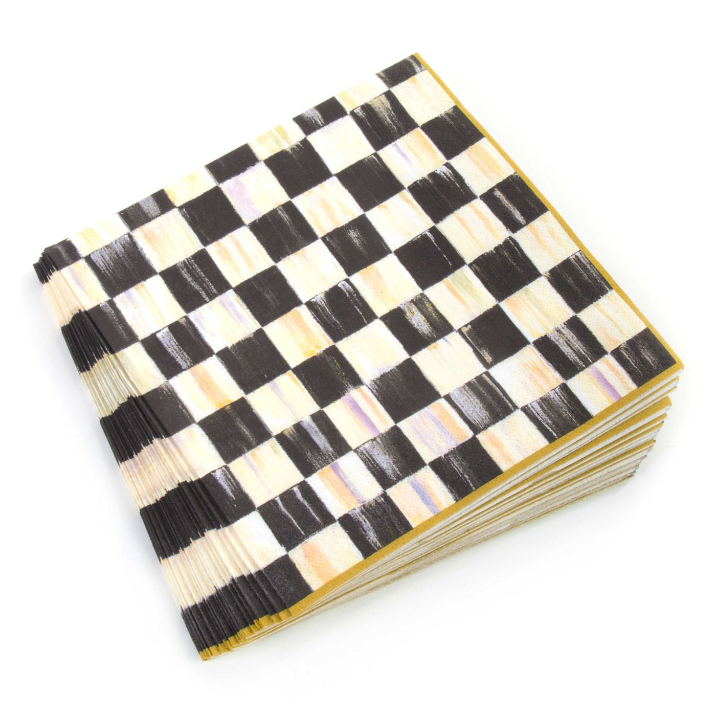 MacKenzie-Childs Courtly Check Dinner Paper Napkins - |VESIMI Design| Luxury Bathrooms and Home Decor