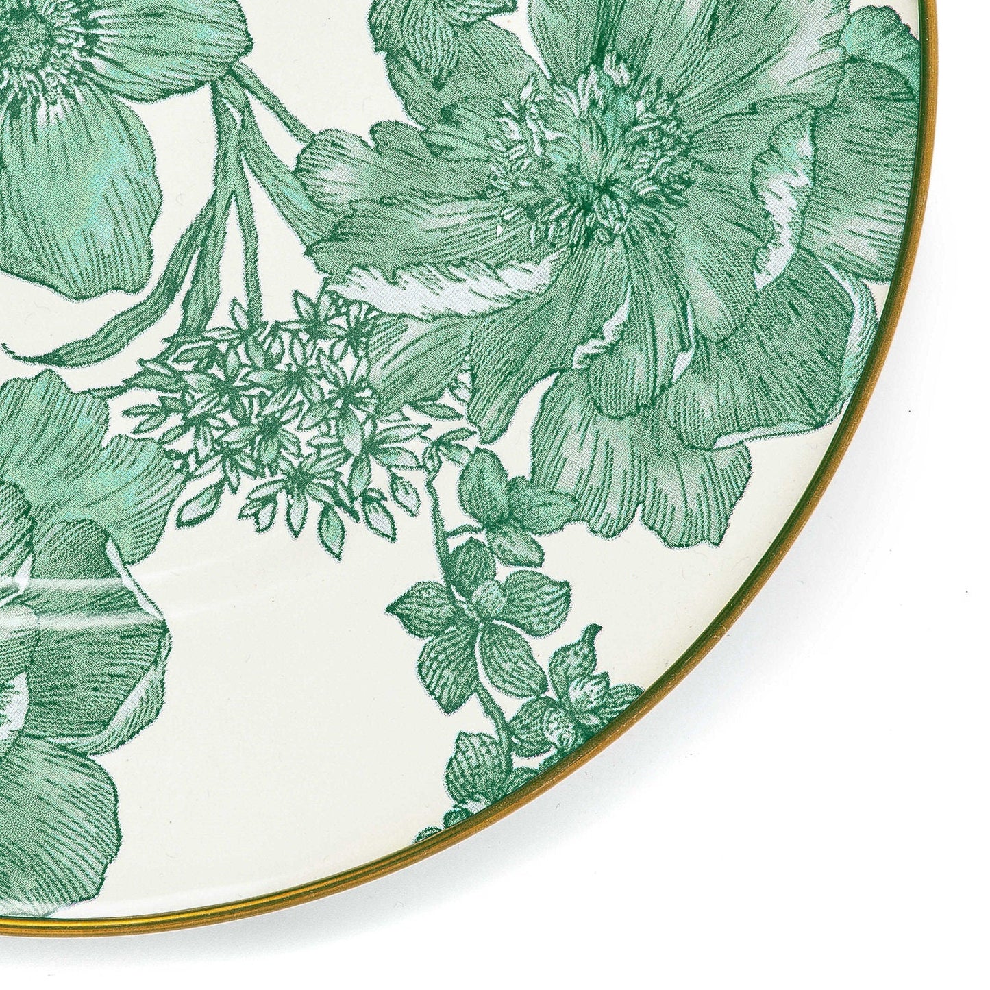 Mackenzie - Childs Emerald English Garden Serving Platter - |VESIMI Design|