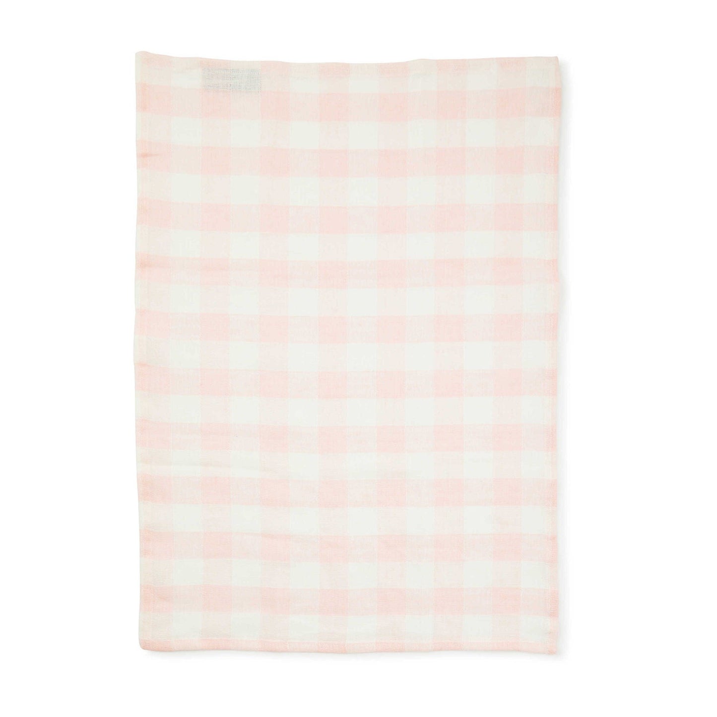 MacKenzie - Childs Pink Check Linen Dish Towel - |VESIMI Design|