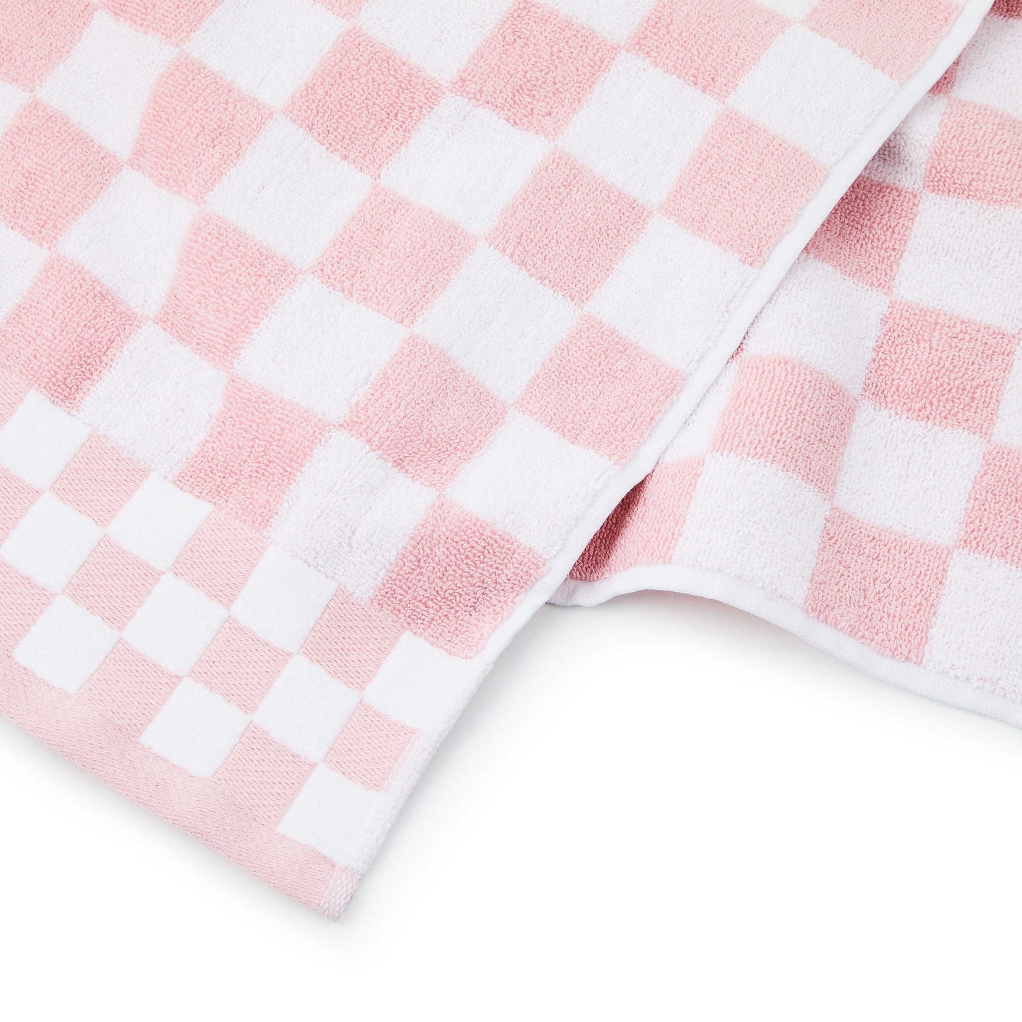 MacKenzie - Childs Rosy Check Hand Towel - |VESIMI Design| Luxury Bathrooms and Home Decor