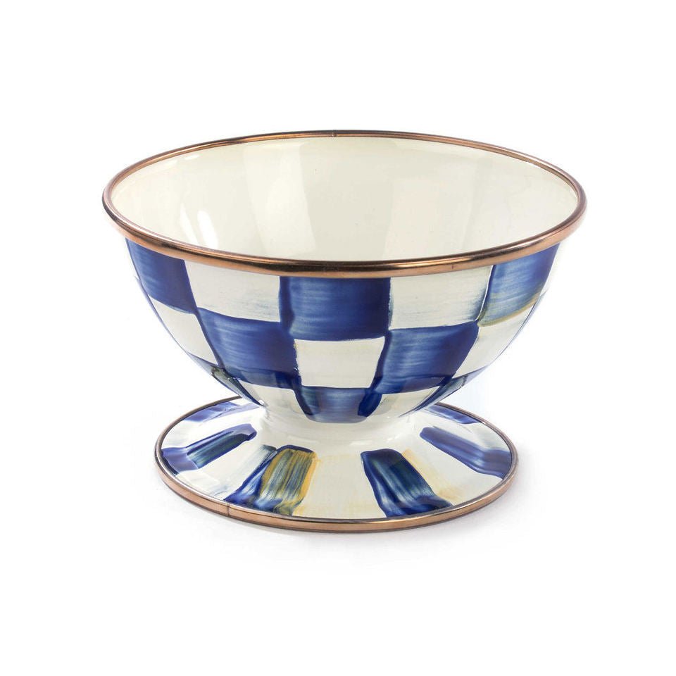 MacKenzie - Childs Royal Check Ice Cream Dish - |VESIMI Design| Luxury Bathrooms and Home Decor