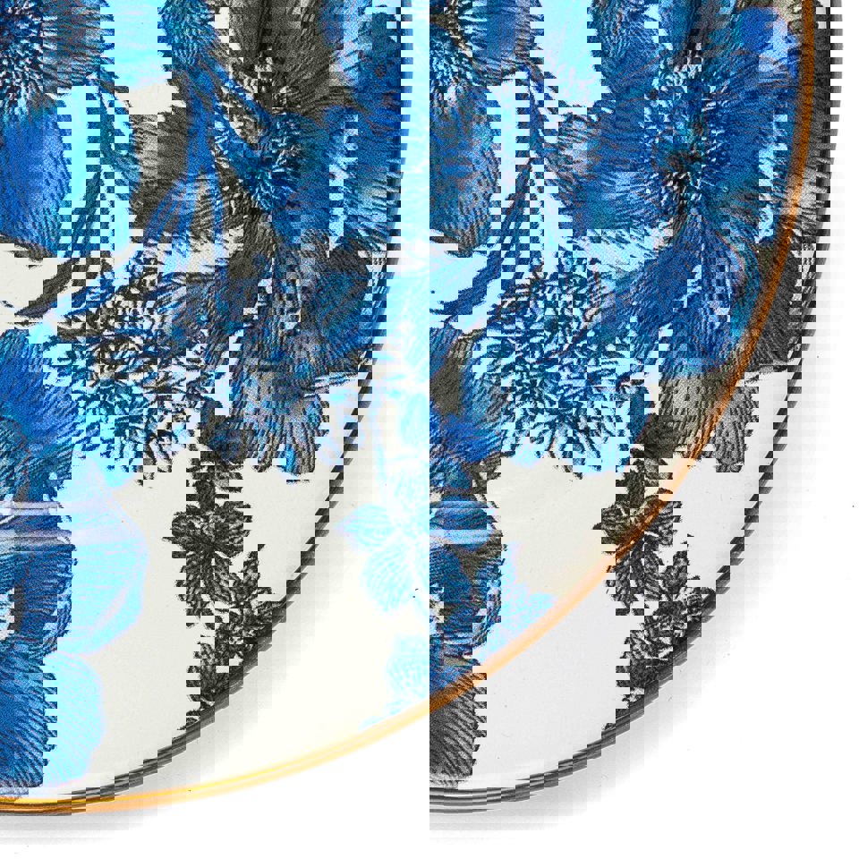 Royal English Garden Enamel Salad/Dessert Plate