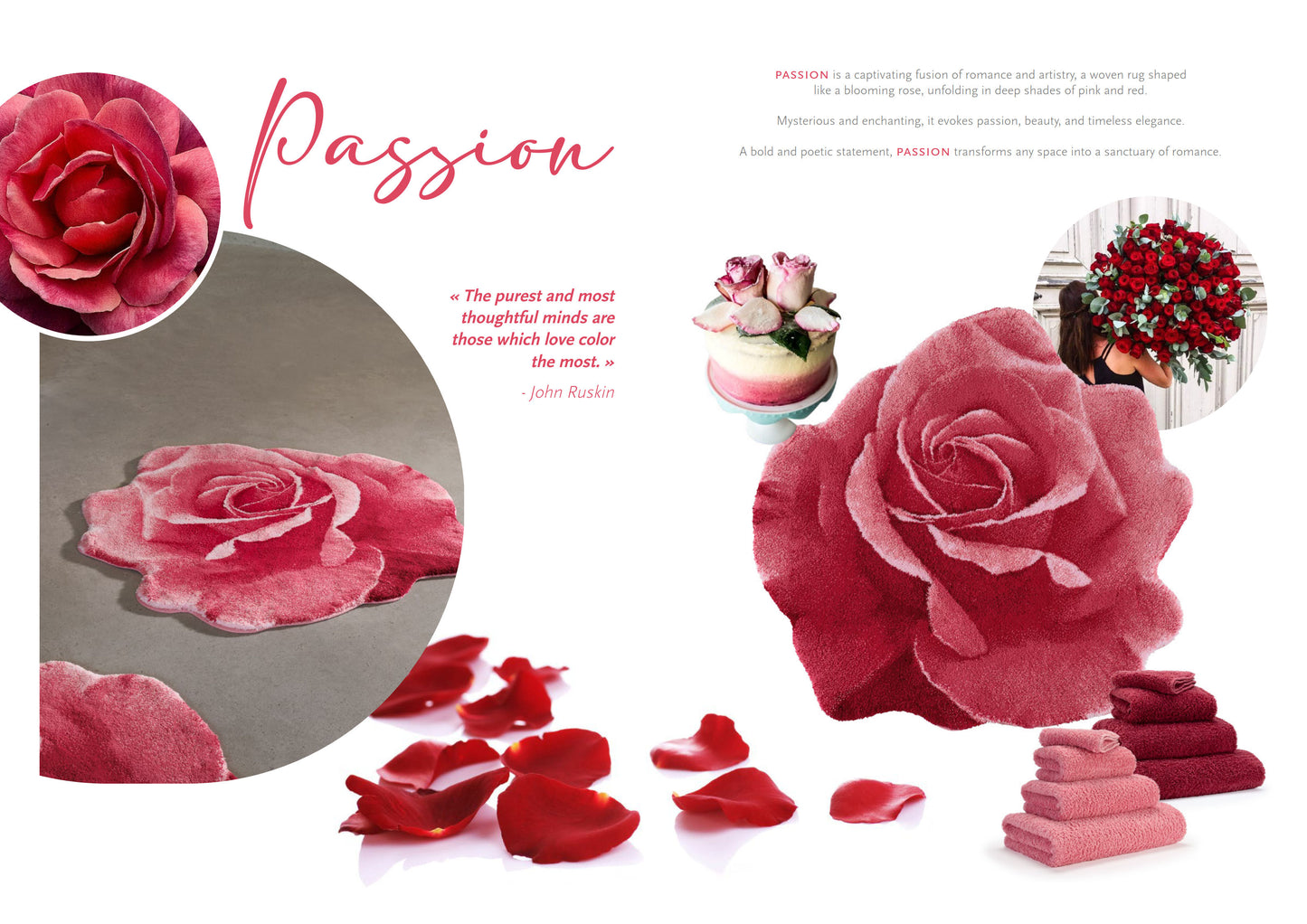 PASSION a Luxury Egyptian Cotton Bathroom Rug by Abyss & Habidecor