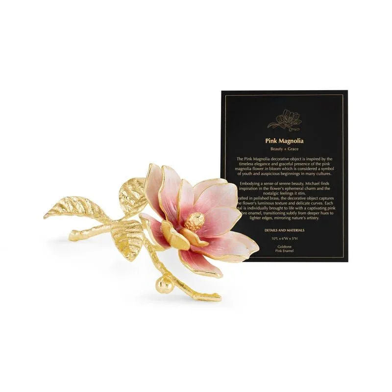 Pink Magnolia Decorative Object