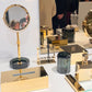 Shiny Gold Square Multi-Purpose Box with Lid - 17x17cm