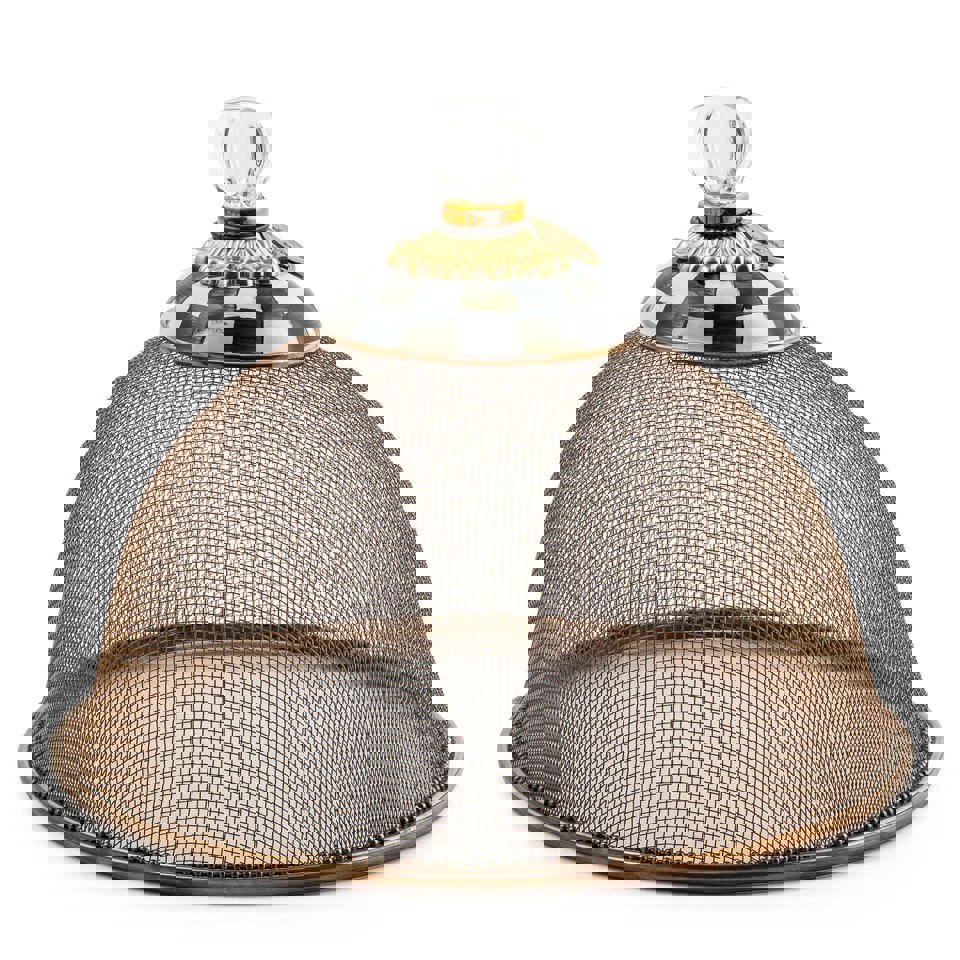 Courtly Check Mesh Dome - Small by Mackenzie Childs