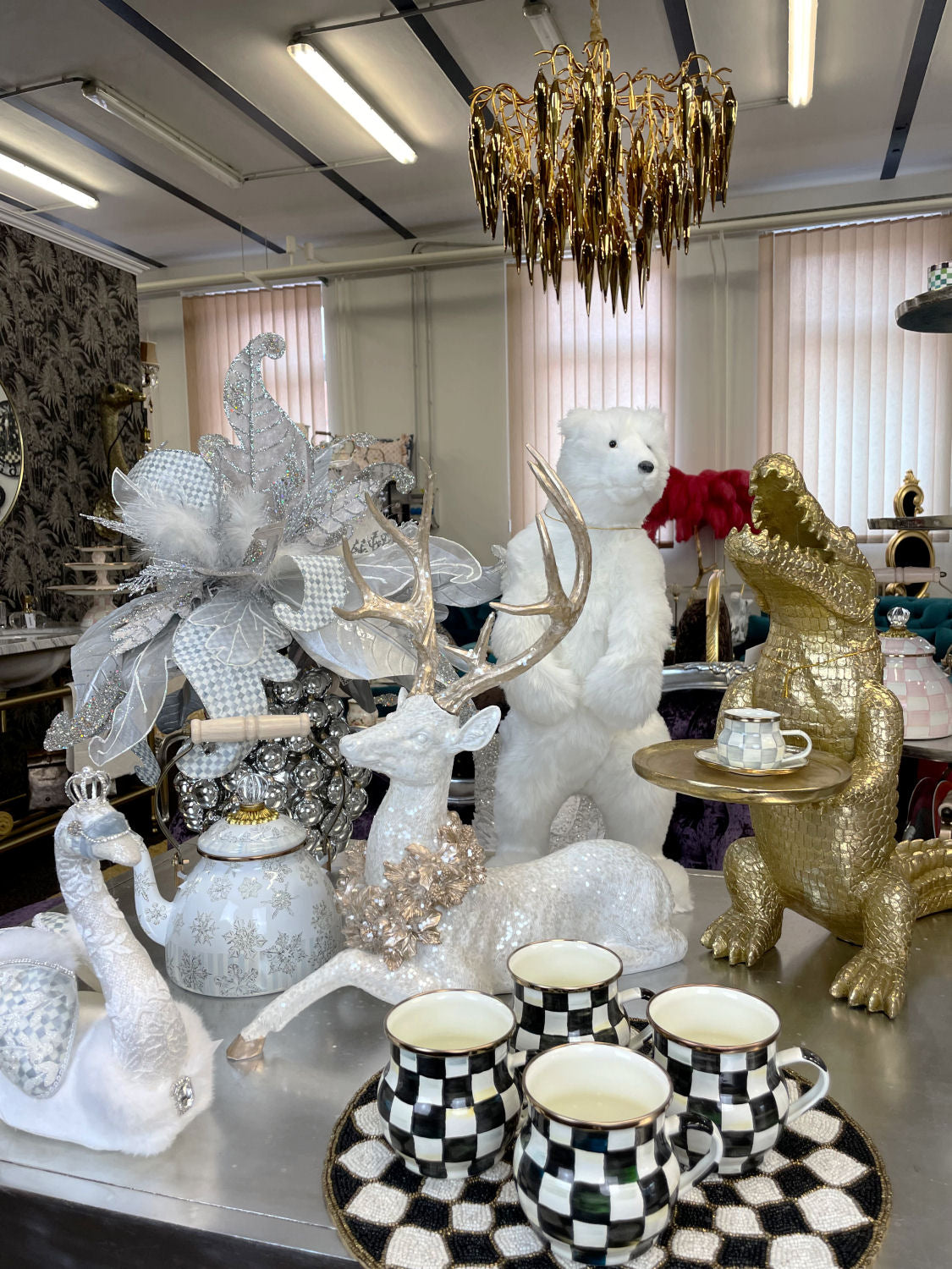 Standing Ice Bear, Christmas Decoration