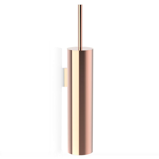Rose Gold Wall Mounted Toilet Brush Holder by Decor Walther - |VESIMI Design| Luxury Bathrooms and Home Decor