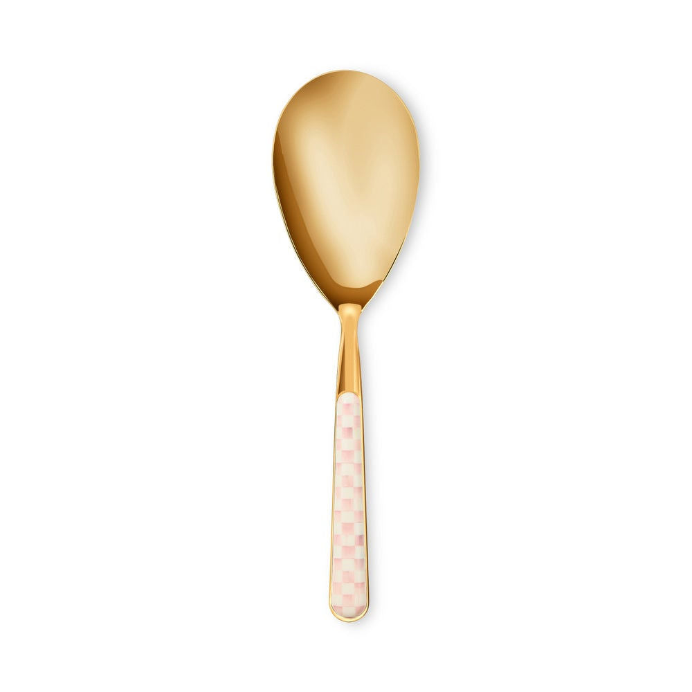 Rosy Check Bistro Serving Spoon by MacKenzie-Childs