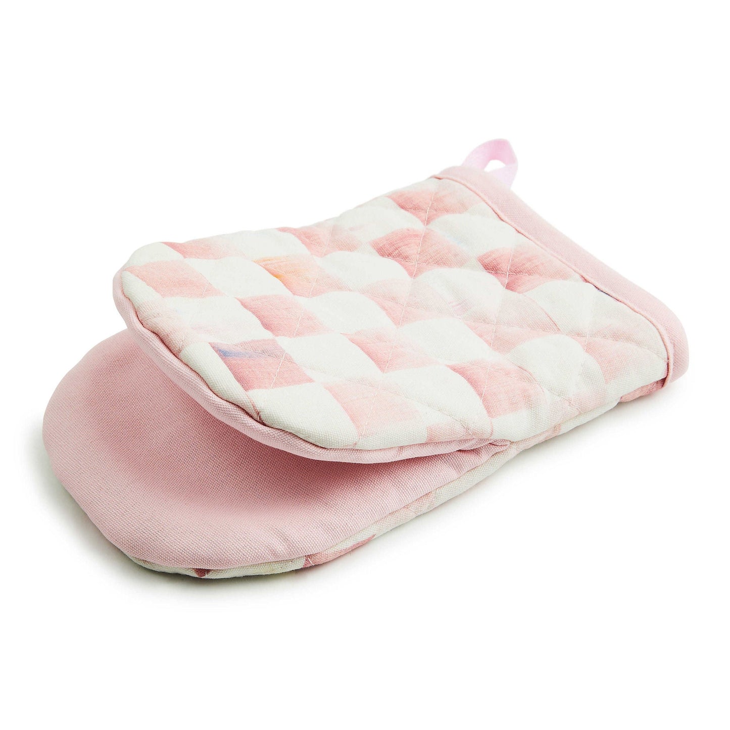 Rosy Check Mini Mitt MacKenzie - Childs - |VESIMI Design| Luxury Bathrooms and Home Decor