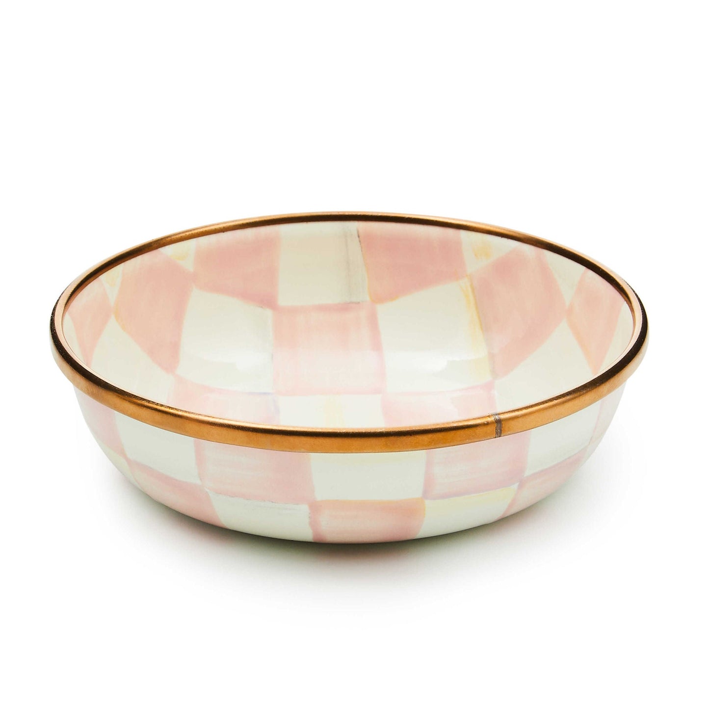Rosy Check Relish Dish - |VESIMI Design| Luxury Bathrooms and Home Decor