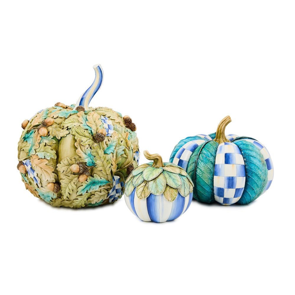 Royal Autumn Small Leaf Pumpkin by MacKenzie - Childs - |VESIMI Design|