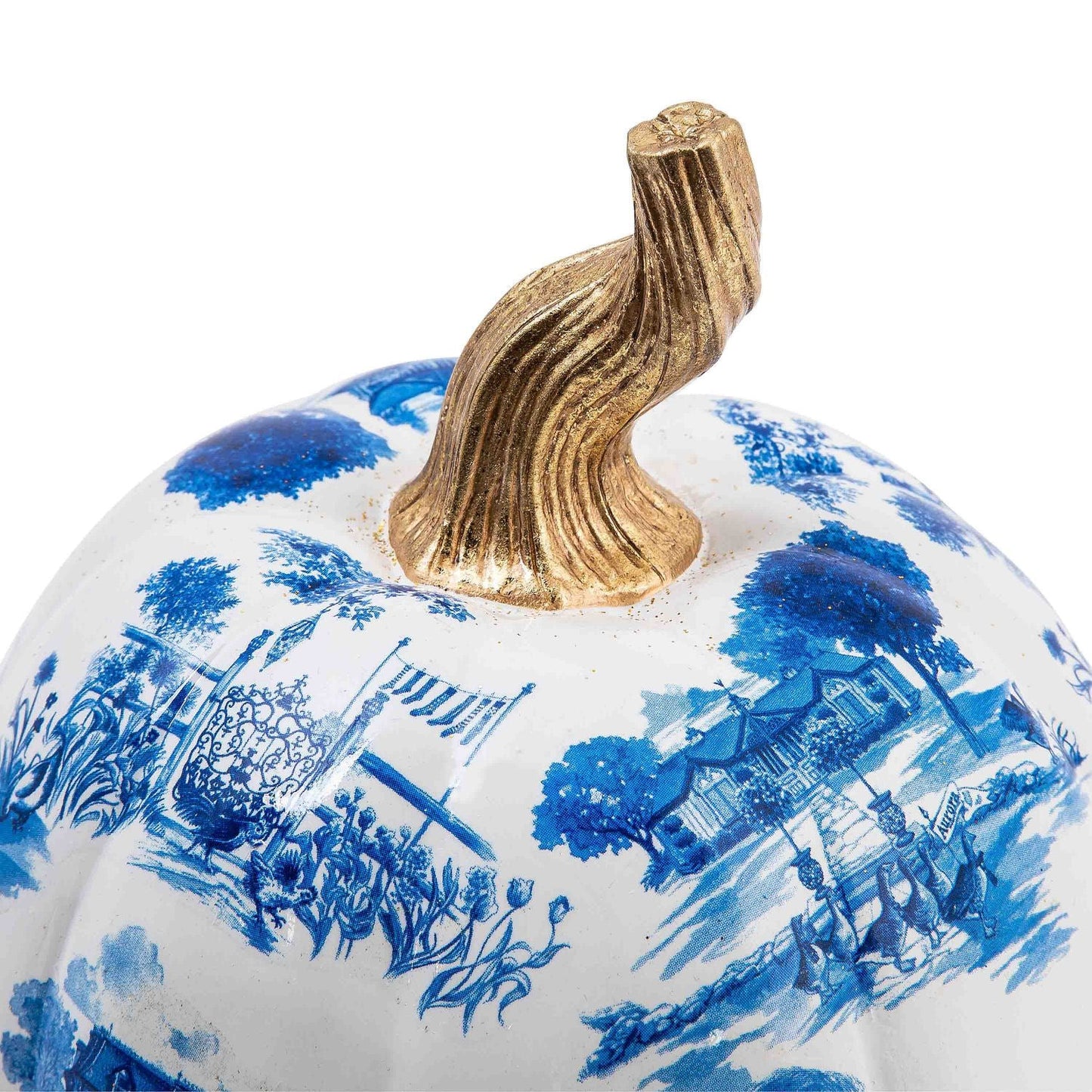 Royal Toile Small Pumpkin - |VESIMI Design| Luxury Bathrooms and Home Decor