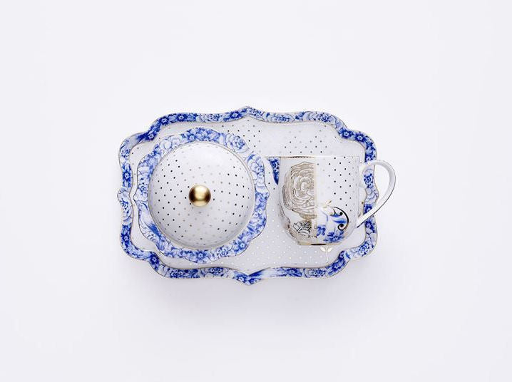 Royal White Sugar Bowl | Pip Studio