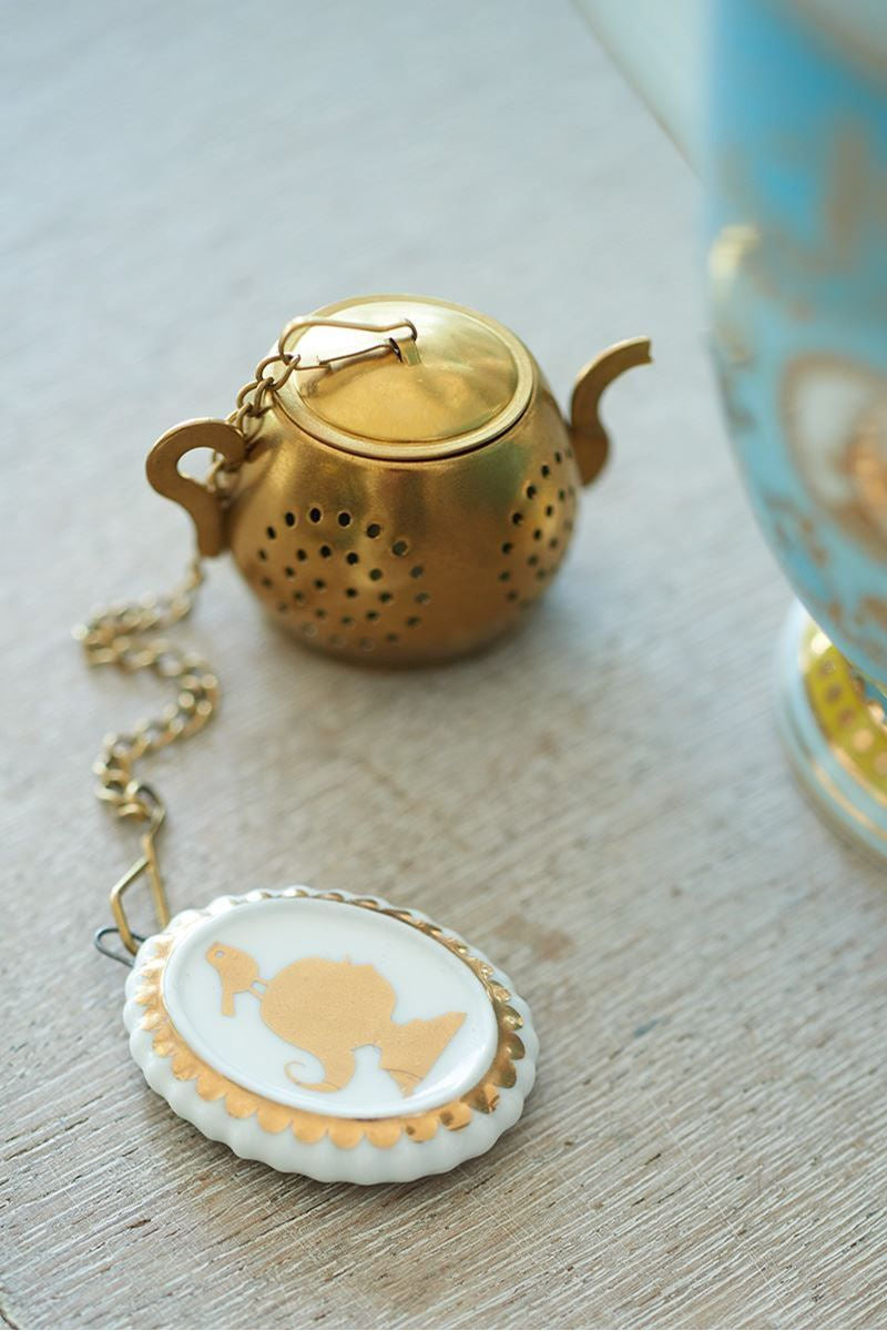 Royal White Tea Infuser Medaillon | Pip Studio